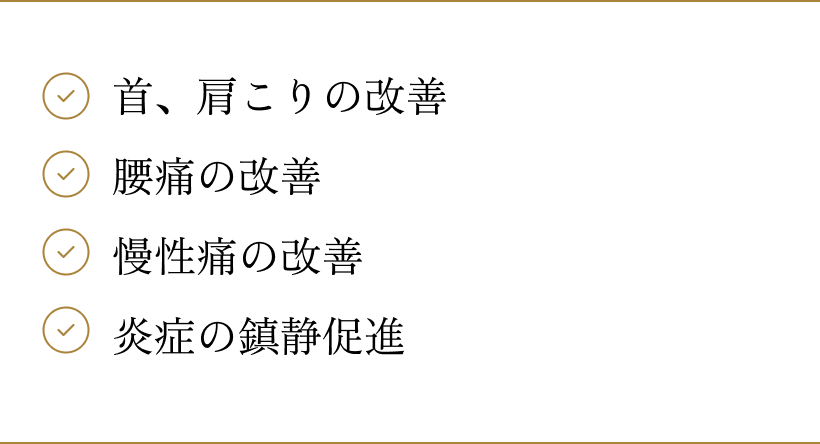 h-beauty 未来型スキントリートメント 首、肩こりの改善